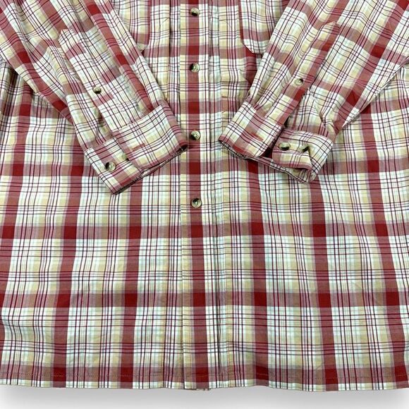 LL Bean Shirt‎ Mens Large L Plaid Long Sleeve Button Down - Picture 5 of 9
